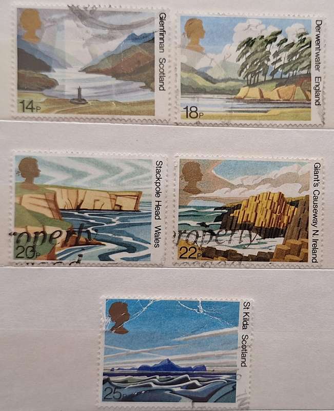 GB 1981 National Trusts Set of 5 Used stamps