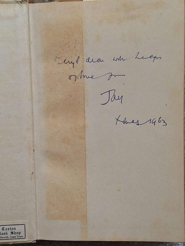 A Naturalist Remembers by S H Skaife Hardcover 1963 SIGNED