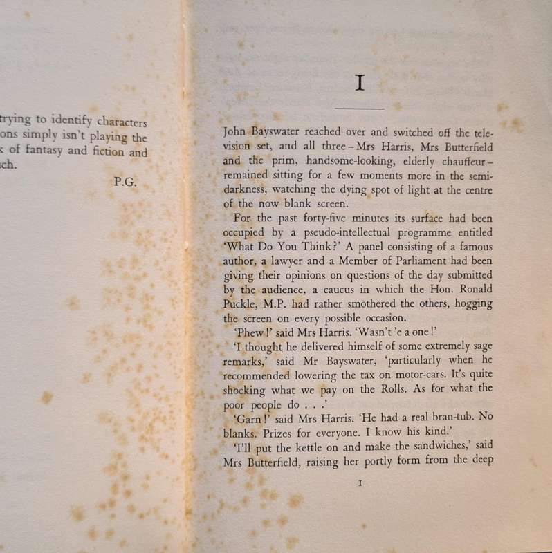 Mrs Harris MP by Paul Gallico Hardcover 1965