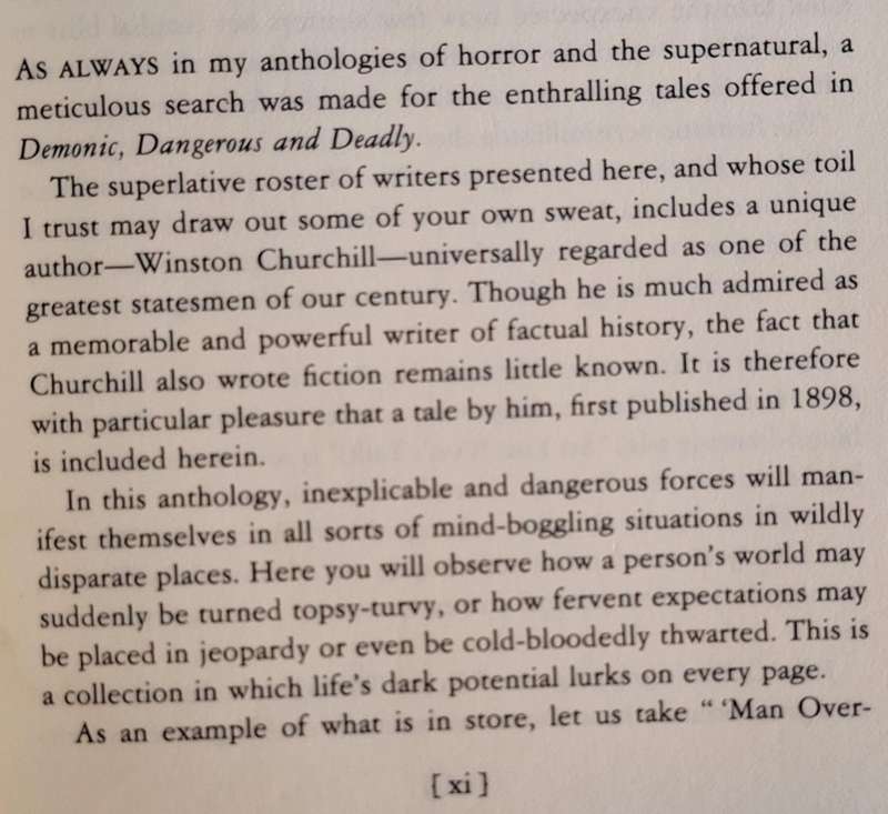Demonic, Dangerous and Deadly: An Anthology Chosen by Helen Hoke Hardcover ex Library