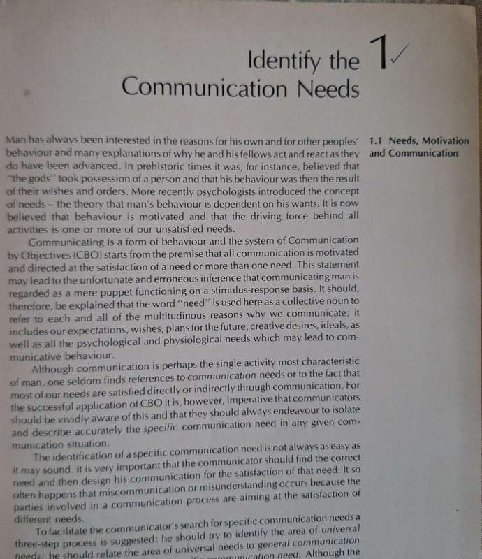 Communication by Objectives by H P Fourie Hardcover