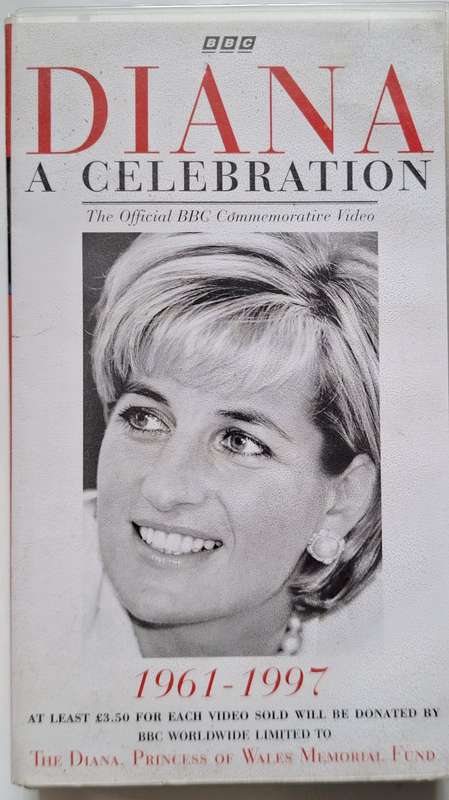 Diana: A Celebration 1961-1997 The Official BBC Commemorative Video (60 minutes running time)