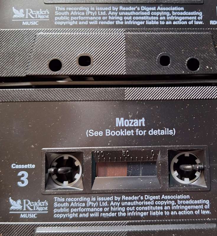 Favourites from the Classics: Wolfgang Amadeus Mozart 4 Cassettes