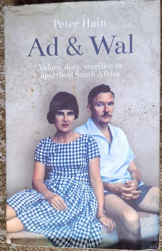 Ad & Wal by Peter Hain Hardcover SIGNED