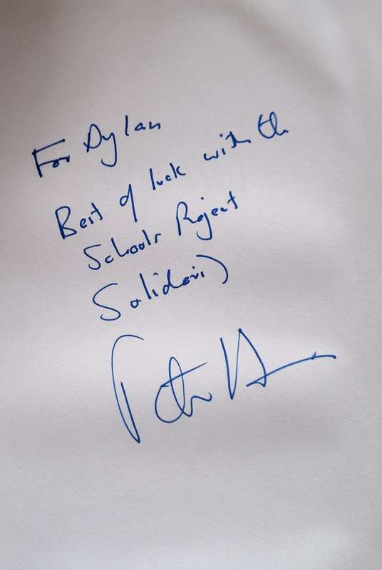 Ad & Wal by Peter Hain Hardcover SIGNED