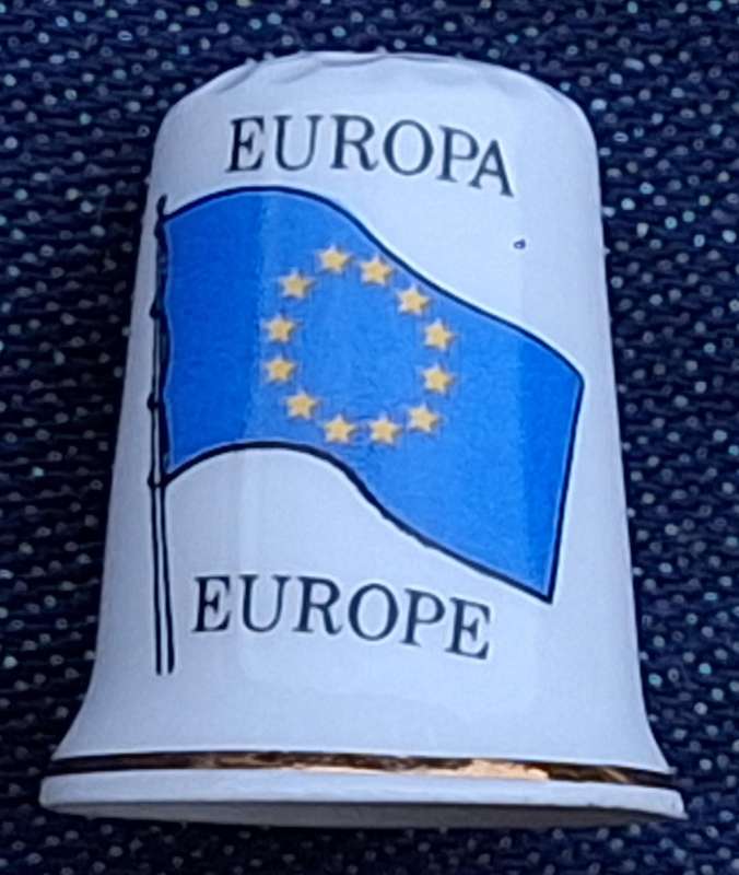 Thimble Unmarked Europe Europa