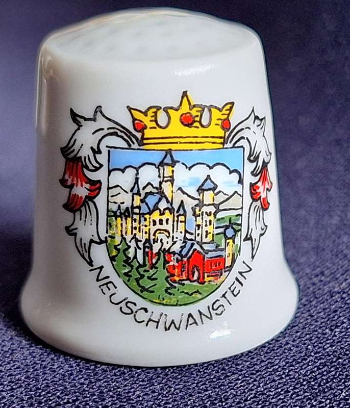 Thimble Unmarked Neuschwanstein (Bavaria Germany)