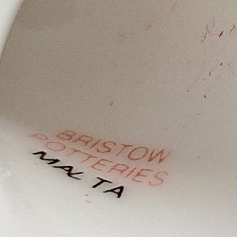 Thimble Bristow Potteries Malta