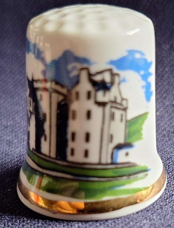 Thimble Luckenbooth Bone China Blair Castle