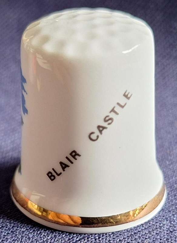 Thimble Luckenbooth Bone China Blair Castle