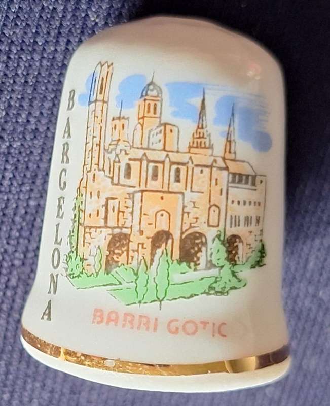 Thimble Unmarked Barri Gotic Barcelona