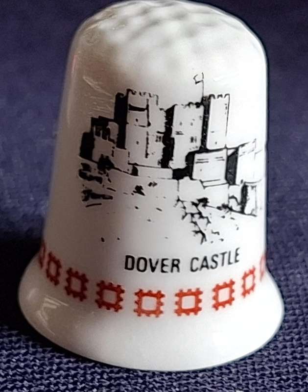 Thimble Goodliffe Neale Bone China Alcester Made in England Tudor Castle
