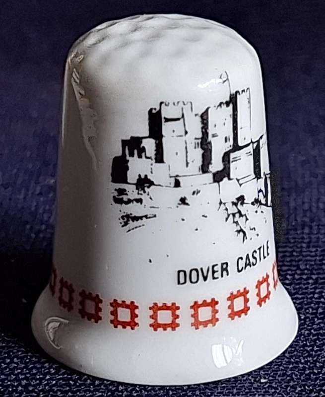 Thimble Goodliffe Neale Bone China Alcester Made in England Tudor Castle