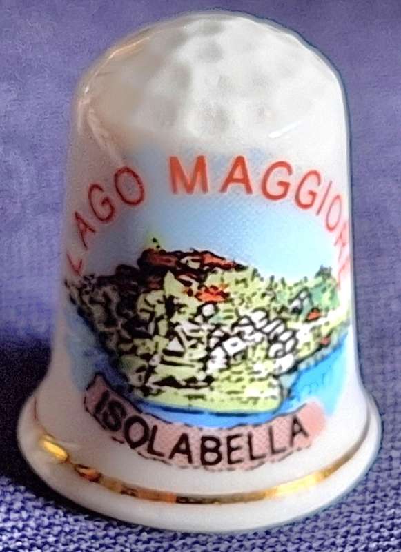 Thimble Unmarked Lago Maggiore Isolabella (Italy)