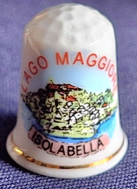 Thimble Unmarked Lago Maggiore Isolabella (Italy)