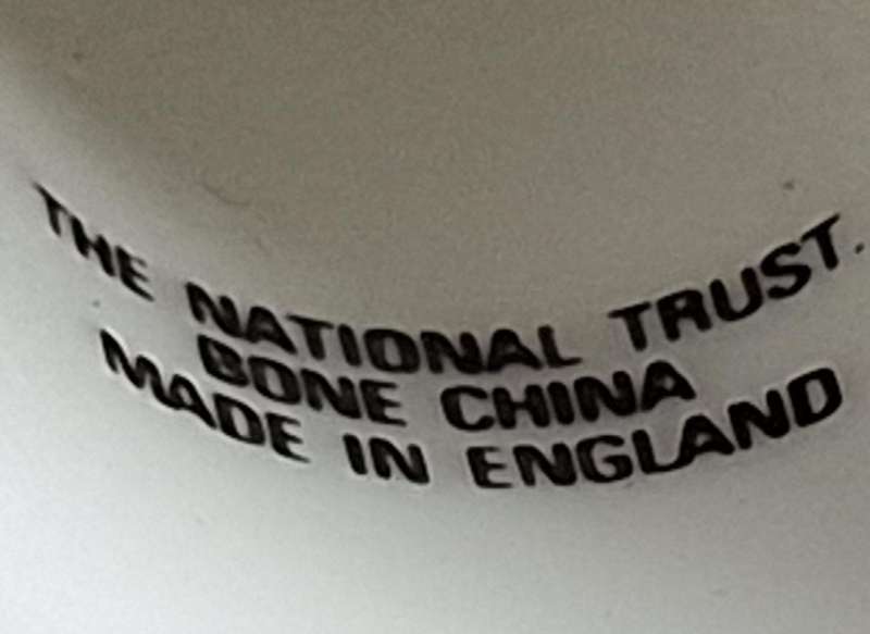 Thimble National Trust Bone China Made in England Berrington Hall