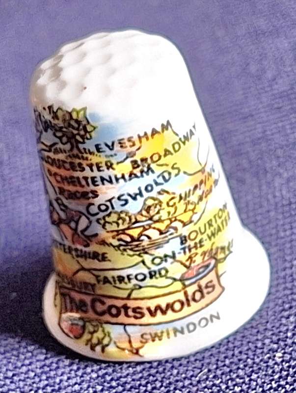 Thimble Bone China Made in England The Cotswolds