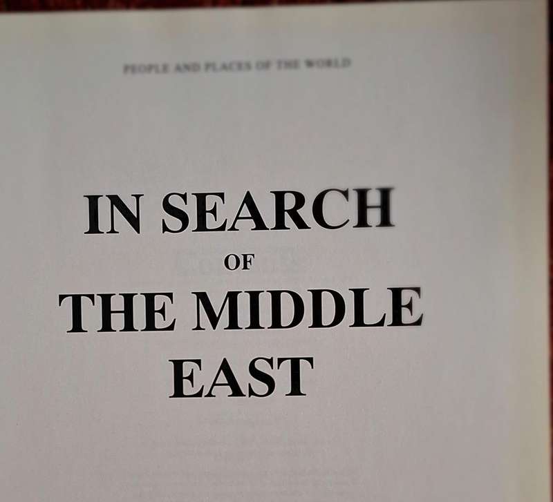 People and Places: In search of the Middle East Hardcover Reader's Digest