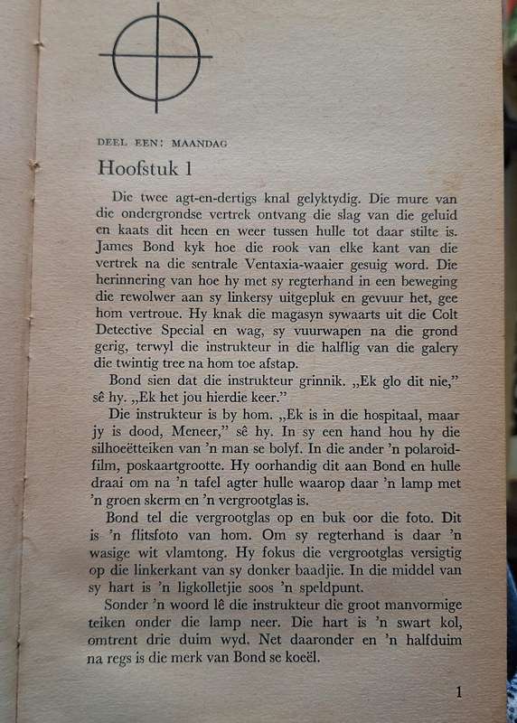 James Bond en die Maanvoel deur Ian Fleming Hardeband 1968