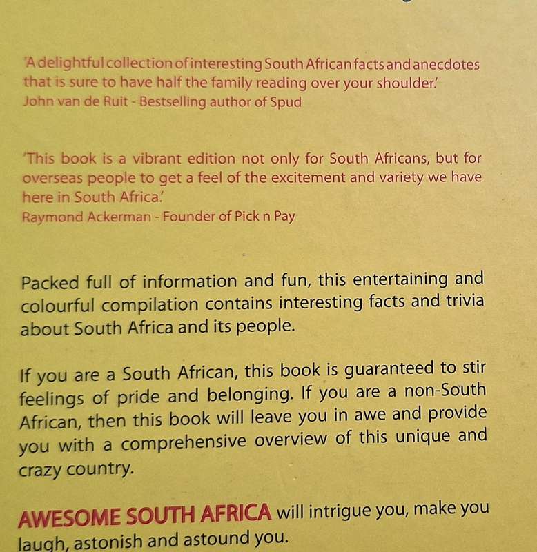 Awesome South Africa by Derryn Campbell SIGNED