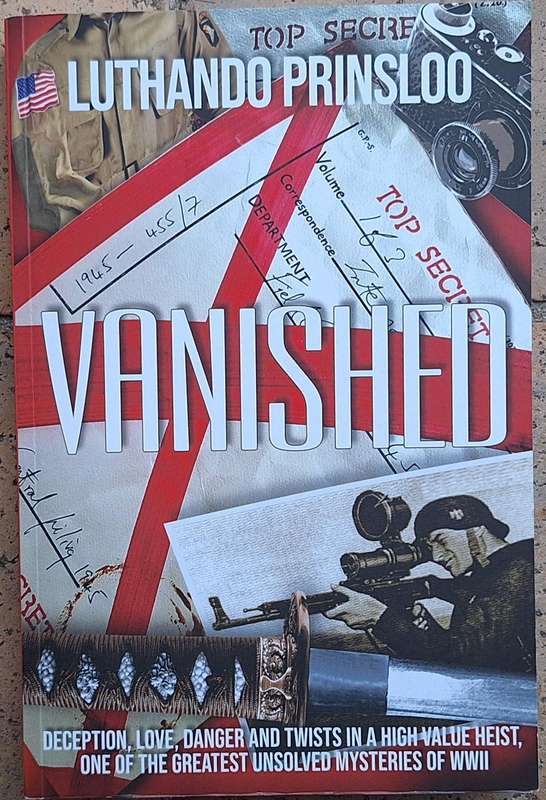 Vanished by Luthando Prinsloo INSCRIBED