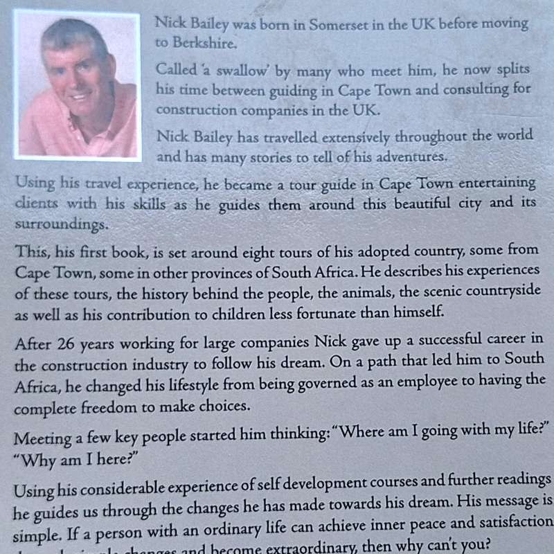 Touching the Brake by Nick Bailey Paperback SIGNED