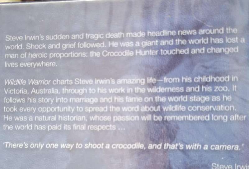 Wildlife Warrior Steve Irwin: 1962 - 2006 by Richard Shears Paperback