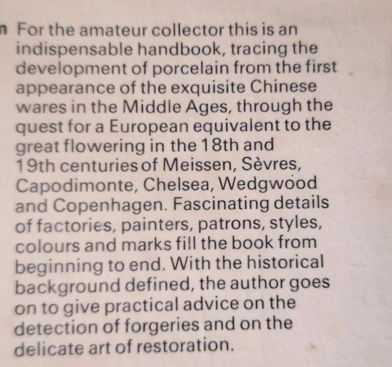 Porcelain by Eileen Aldridge Paperback 1969
