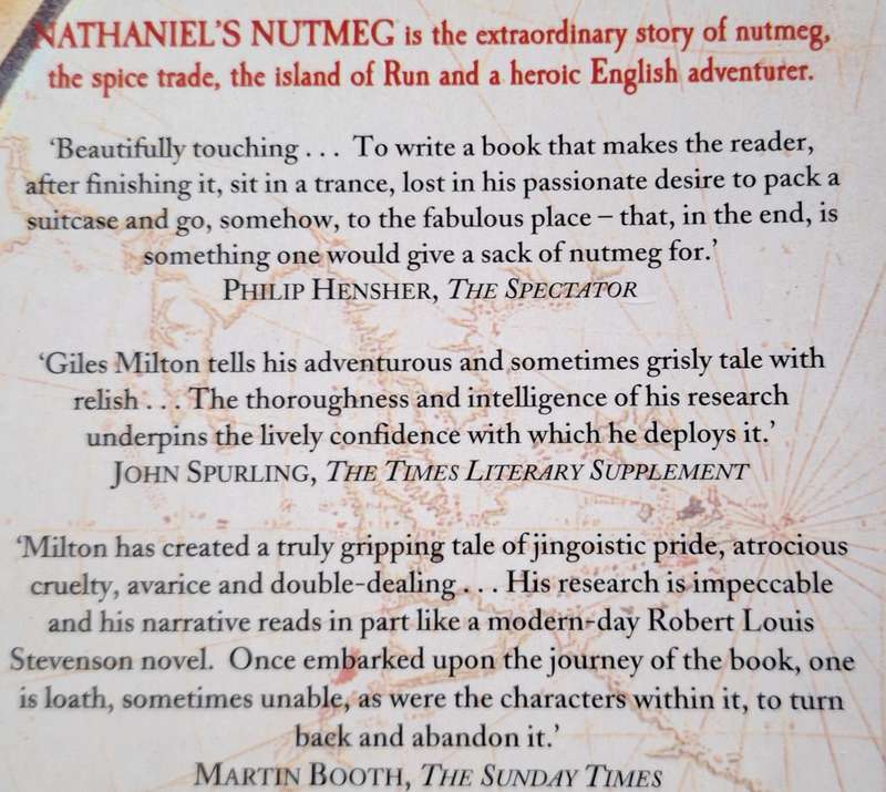 Nathaniel's Nutmeg by Giles Milton Paperback