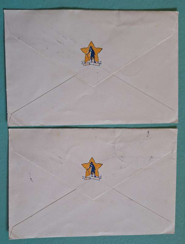 Union of SA 1952 Van Riebeeck Tercentenary 2 FDC's