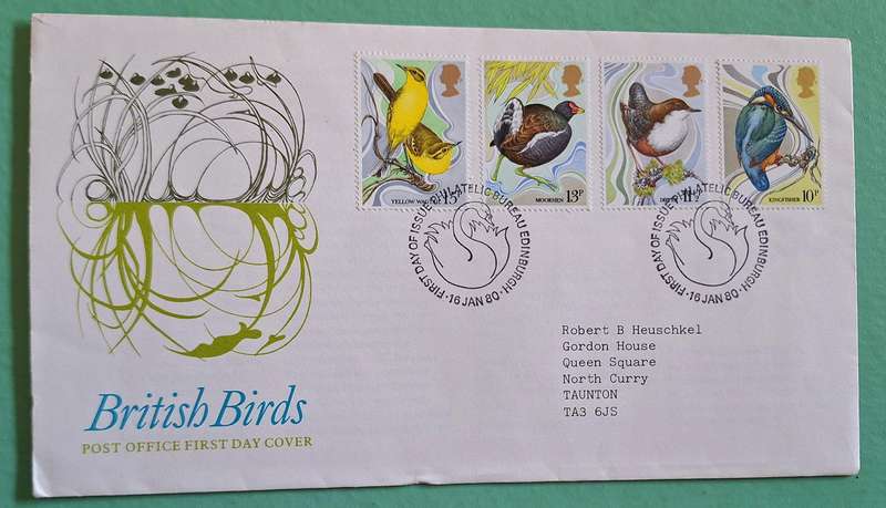 GB 1980 British Birds FDC