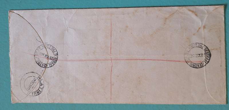 Union of South Africa 1949 Voortrekker Monument Registered Envelope