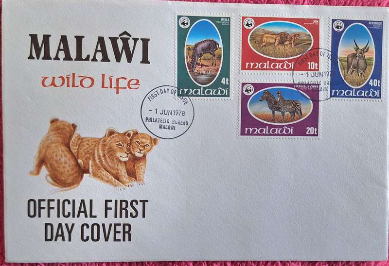 Malawi 1978 Wild Life FDC