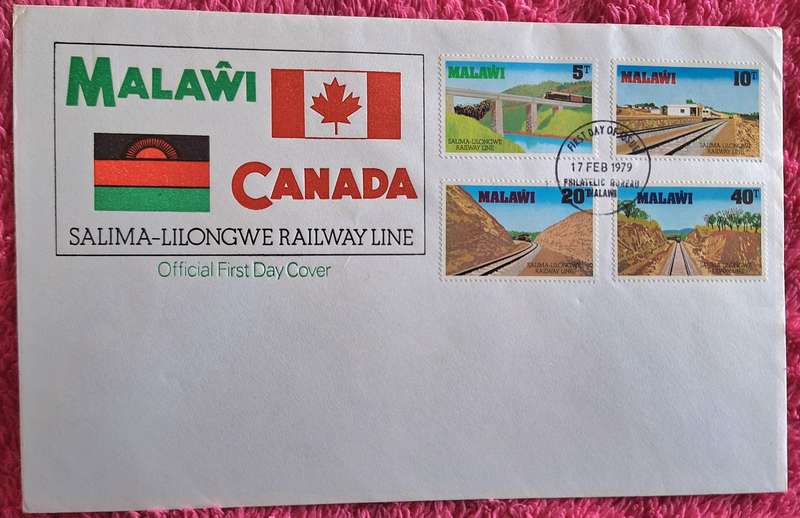 Malawi 1979 Salima-Lilongwe Railway Line FDC