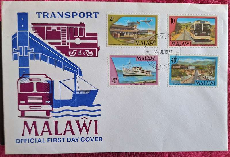 Malawi 1977 Transport FDC