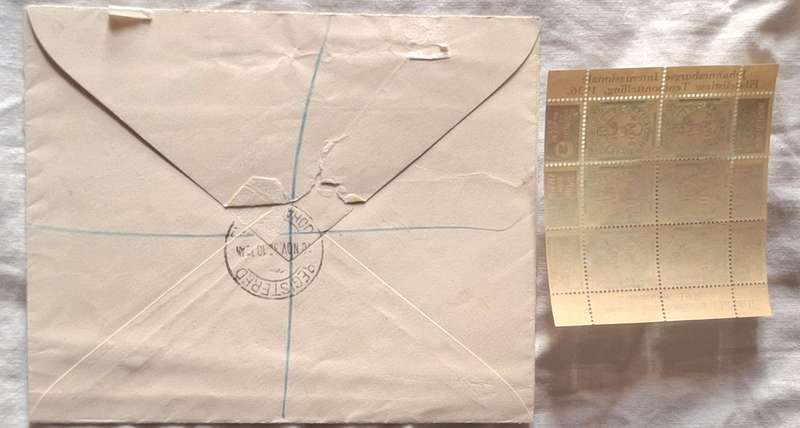 Union of South Africa 1936 Jipex 1d Exhibition Sheet on FDC and 1/2d Mint Sheet