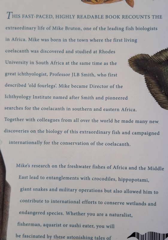 When I was a Fish: Tales of an Ichthyologist by Mike Bruton SIGNED