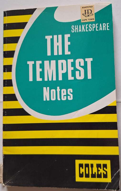 Shakespeare: The Tempest Notes Paperback