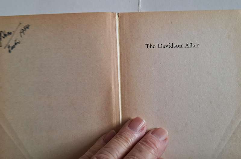 The Davidson Affair by Stuart Jackman Paperback