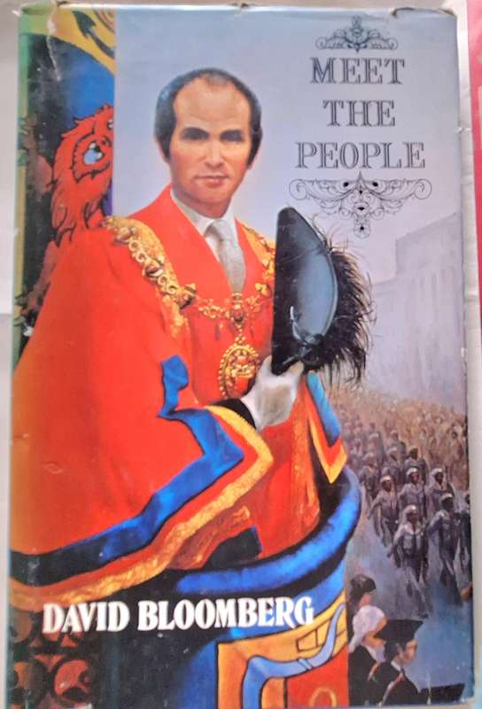Meet the People by David Bloomberg Hardcover 1975 No 341 of 1000