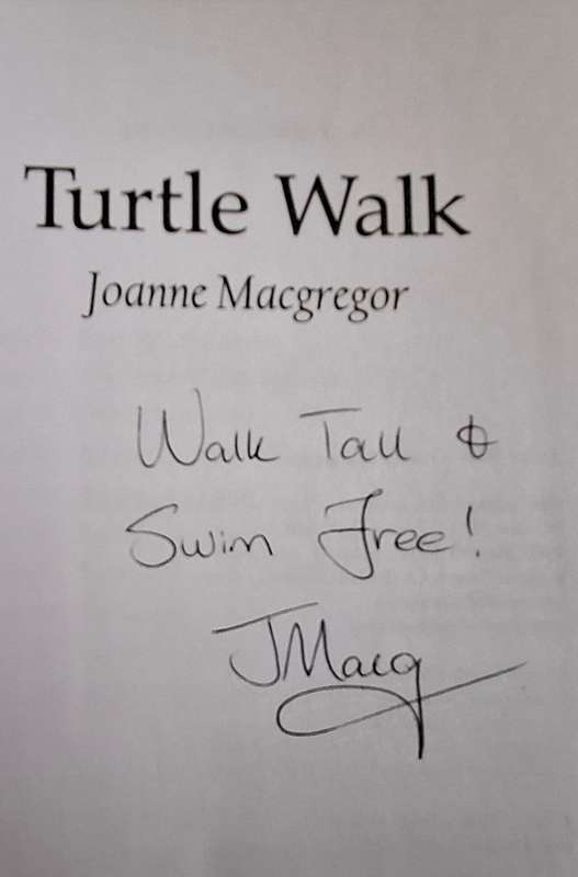 Turtle Walk by Joanne Macgregor Paperback 2011 SIGNED