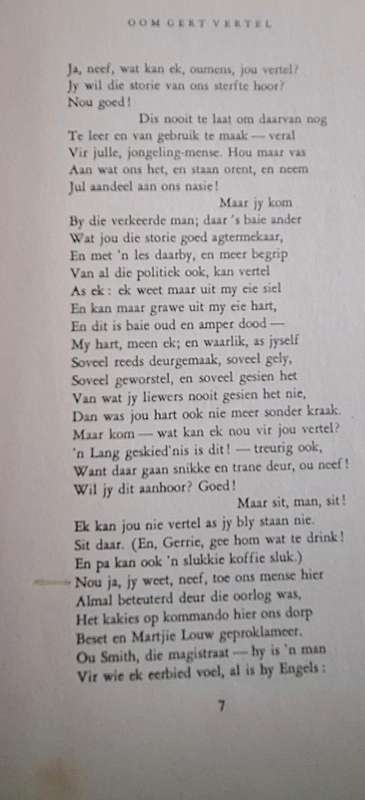 Vyftig Gedigte van C Louis Leipoldt: 'n Keur deur W E G Louw Hardeband 1964 Vyfde Druk