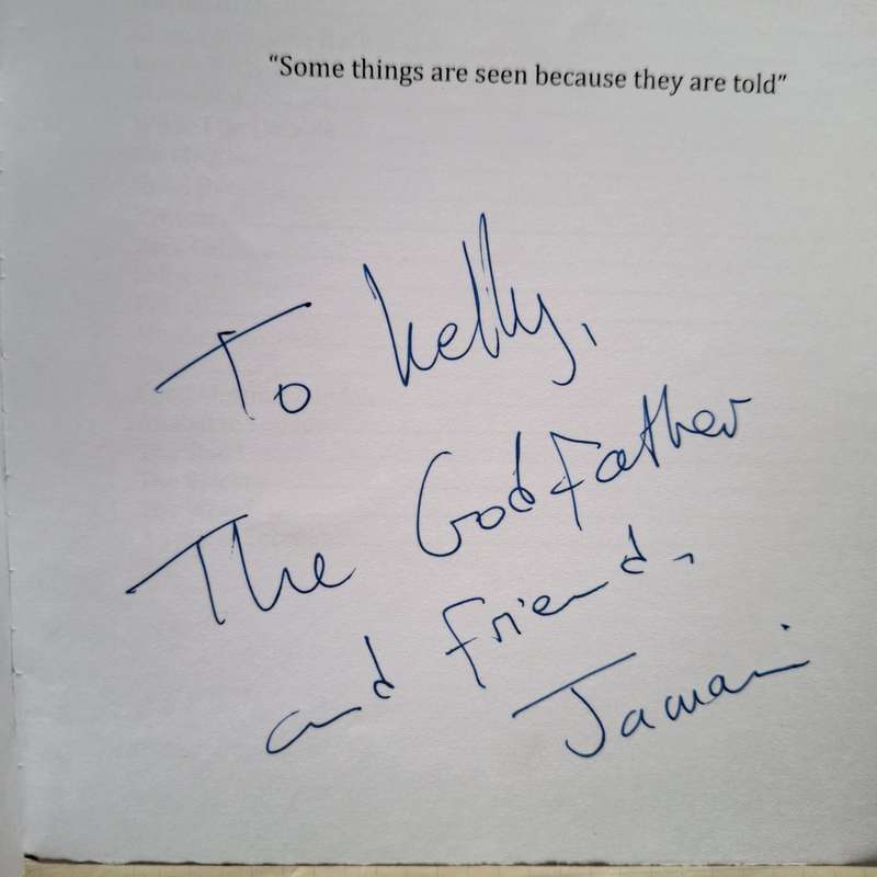 Fragments of Freedom by Juman Clarke Paperback INSCRIBED