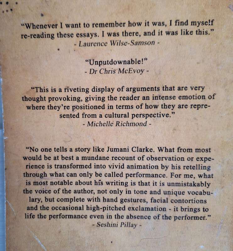 Fragments of Freedom by Juman Clarke Paperback INSCRIBED