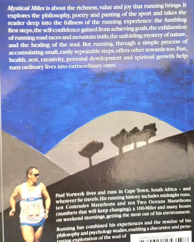 Mystical Miles: Running, living, beaming by Paul Vorwerk Paperback SIGNED