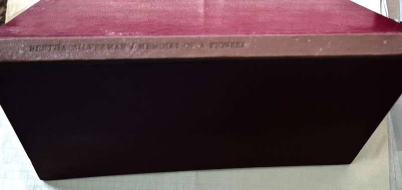 Memoirs of a Pioneer in the Fish Canning Industry of S A by Bertha Silverman Hardcover 1956 SIGNED