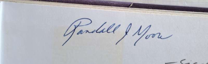 Back to Africa by Randall Jay Moore with Christopher Munnion Hardcover 1989 SIGNED