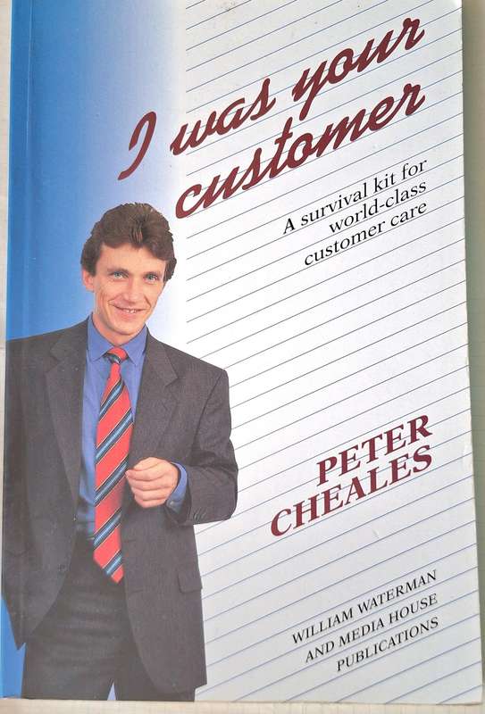 I was your customer by Peter Cheales Paperback SIGNED