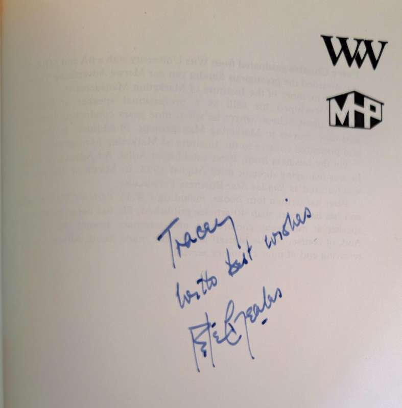 I was your customer by Peter Cheales Paperback SIGNED