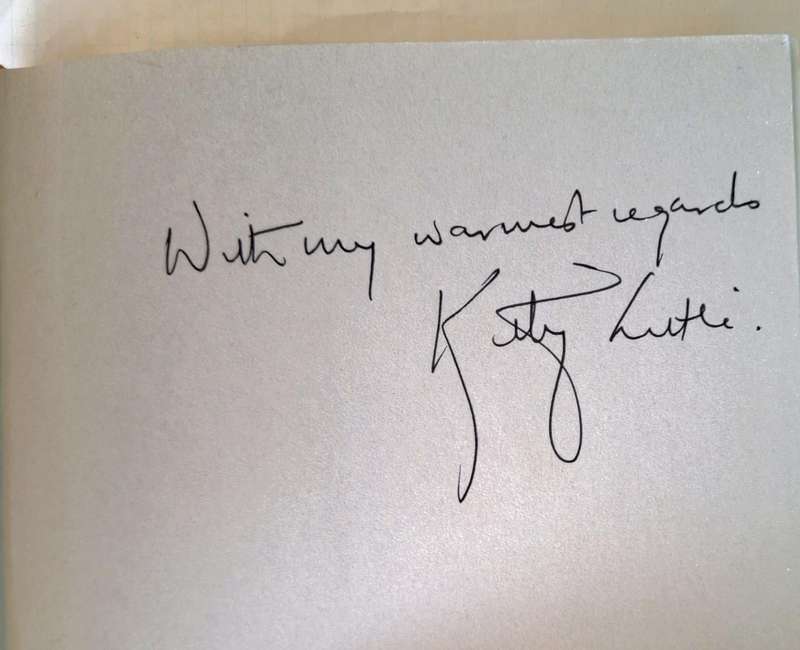 Kitty Little's Book of Herbal Beauty Hardcover 1980 SIGNED